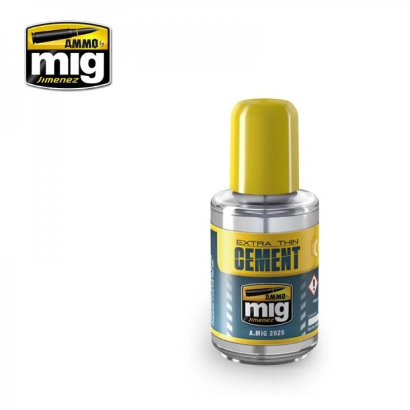 MiG Ammo Extra Thin Liquid Cement 30ml 2025